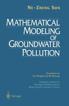Paperback Mathematical Modeling of Groundwater Pollution Book