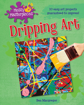 Library Binding Dripping Art Book