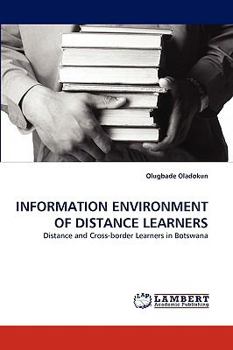 Paperback Information Environment of Distance Learners Book