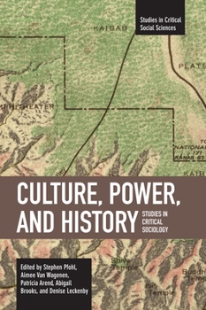 Paperback Culture, Power, and History: Studies in Critical Sociology Book