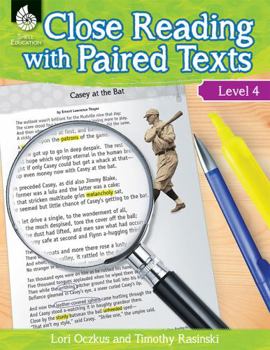 Paperback Close Reading with Paired Texts Level 4: Engaging Lessons to Improve Comprehension Book