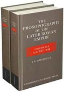 Hardcover The Prosopography of the Later Roman Empire 2 Part Hardback Set Book