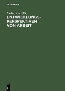 Hardcover Entwicklungsperspektiven von Arbeit [German] Book
