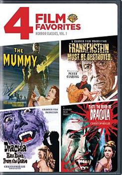 DVD 4 Film Favorites: Horror Classics Volume 1 Book