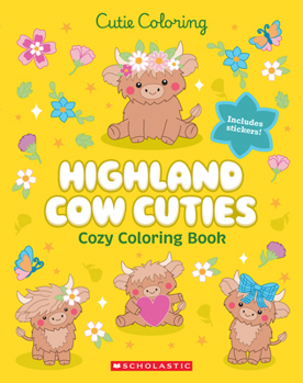 Paperback Highland Cow Cuties Book
