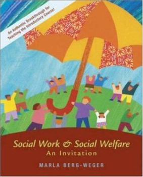 Paperback Social Work and Social Welfare: An Invitation with Case Studies CD-ROM Book