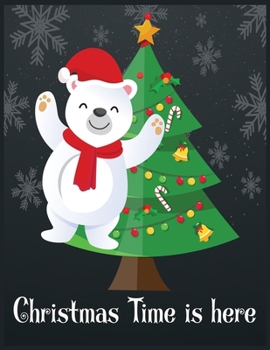 Christmas time is here: Blank Lined Notebook Journal, Notebook Gift 110 pages 8.5 x 11'' Blank Lined Journal - ... - for Journalism, Notes, Composition Book