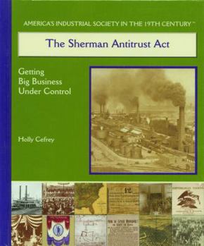 Library Binding The Sherman Antitrust ACT Book