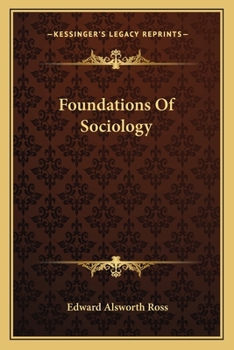 Paperback Foundations Of Sociology Book