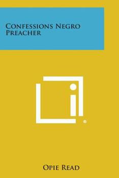 Paperback Confessions Negro Preacher Book