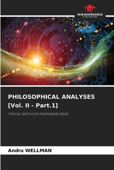 Paperback PHILOSOPHICAL ANALYSES [Vol. II - Part.1] Book