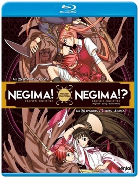 Blu-ray Negima! & Negima!? Seasons 1 & 2 the Complete Collection Book