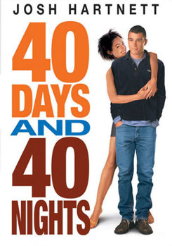 DVD 40 Days and 40 Nights Book