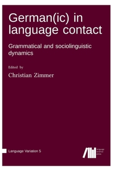 Hardcover German(ic) in language contact Book