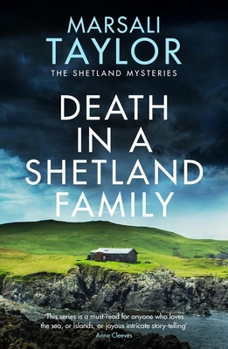 Paperback Death in a Shetland Family Book