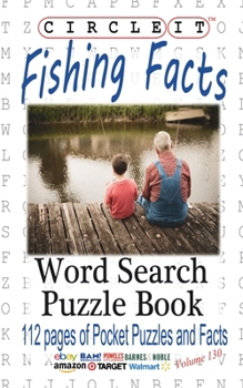 Paperback Circle It, Fishing Facts, Word Search, Puzzle Book