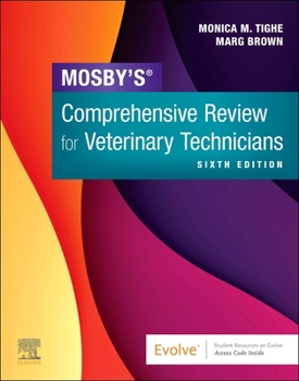 Paperback Mosby's Comprehensive Review for Veterinary Technicians Book