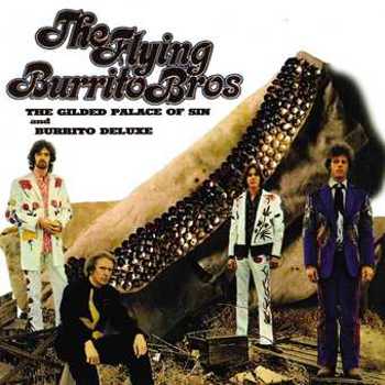 Music - CD The Gilded Palace Of Sin & Burrito Deluxe Book
