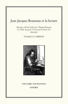 Hardcover Jean-Jacques Rousseau Et La Lecture Book