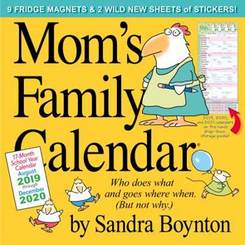 Calendar Mom's Family Wall Calendar 2020 Book
