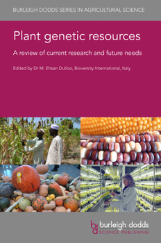 Hardcover Plant Genetic Resources: A Review of Current Research and Future Needs Book