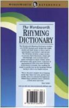 Paperback The Wordsworth Rhyming Dictionary (Wordsworth Reference) Book