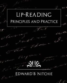 Paperback Lip-Reading Principles and Practice (New Edition) Book