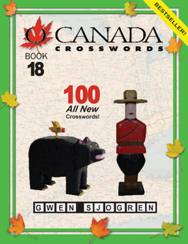 Paperback O Canada Crosswords Book 18 Book