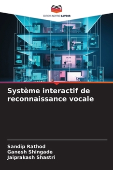 Paperback Système interactif de reconnaissance vocale [French] Book