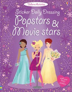 Paperback Popstars and Movie Stars Book