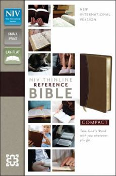 Imitation Leather Thinline Reference Bible-NIV-Compact Book