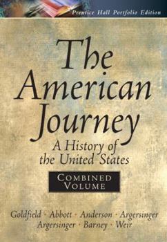 Paperback The American Journey: A History of the United States [With CDROM] Book