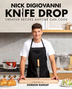 Hardcover Knife Drop: Creative Recipes Anyone Can Cook Book
