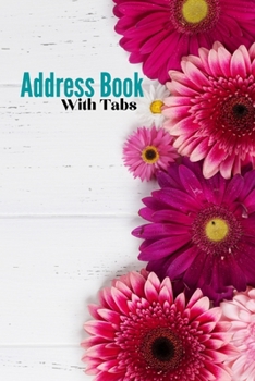 Paperback Address Book With Tabs Book