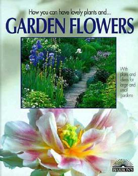 Hardcover Garden Flowers Book