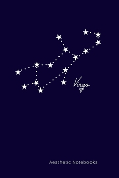 Paperback Astrological Bullet Journal: Virgo: Dotted Journal Book