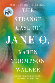 Paperback The Strange Case of Jane O. [Large Print] Book