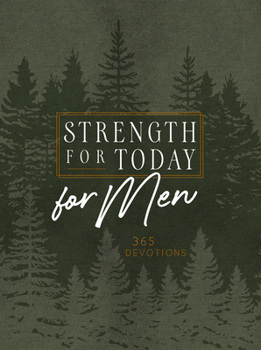 Imitation Leather Strength for Today for Men: 365 Devotions Book