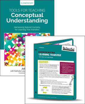 Paperback Bundle: Stern: Tools for Teaching Conceptual Understanding, Elementary + Stern: On-Your-Feet Guide to Learning Transfer Book