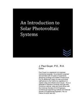Paperback An Introduction to Solar Photovoltaic Systems Book