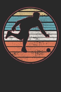 Gift Notebook: Bocce 6x9 Dot Grid 120 Pages