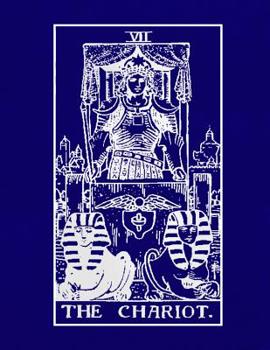 VII The Chariot: Tarot Diary Log Book, Record and Interpret Readings,  Lined Notebook Journal for Tarot Lovers
