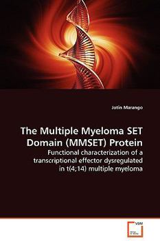 Paperback The Multiple Myeloma SET Domain (MMSET) Protein Book