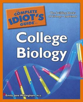 Paperback The Complete Idiot's Guide to College Biology Book