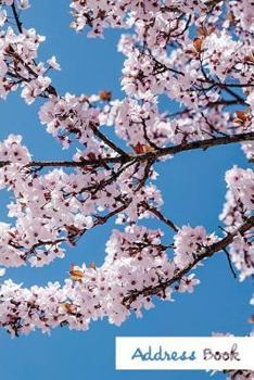 Address Book.: (Flower Edition Vol. E16) Glossy And Soft Cover, Large Print, Font, 6" x 9" For Contacts, Addresses, Phone Numbers, Em