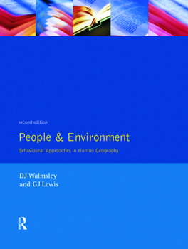 Paperback People and Environment: Behavioral Approaches in Human Geography Book