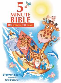 Hardcover 5-Minute Bible: 100 Stories and 100 Songs Book