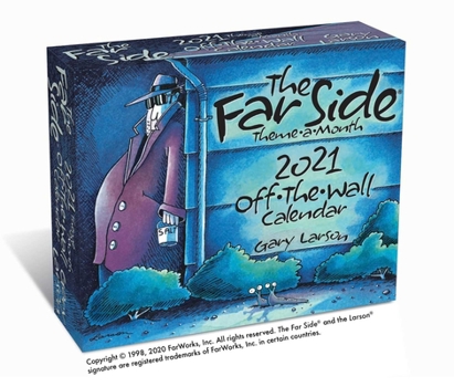 Calendar The Far Side?(r) Theme-A-Month 2021 Off-The-Wall Calendar Book