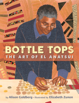 Library Binding Bottle Tops: The Art of El Anatsui Book