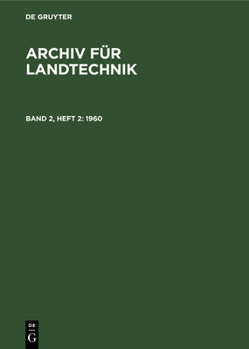 Hardcover 1960 [German] Book